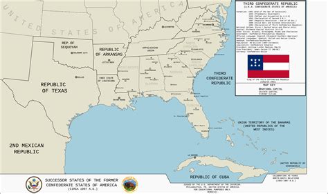 Map Of The Third Confederate Republic Tl 191 By Kitfisto1997 On