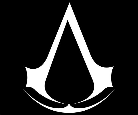 Assassins Creed Logo Black Backgrounds Wallpaper Cave