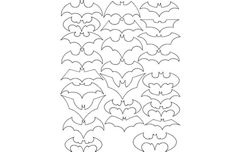 Batman Logo Free Dxf File Free Download Dxf Patterns