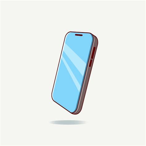 Premium Vector Vector Illustration Of Smartphone Isolated On A White