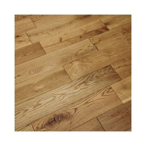 European Solid Oak Flooring 150mm Brushed And Oiled 18mm Thick Natural