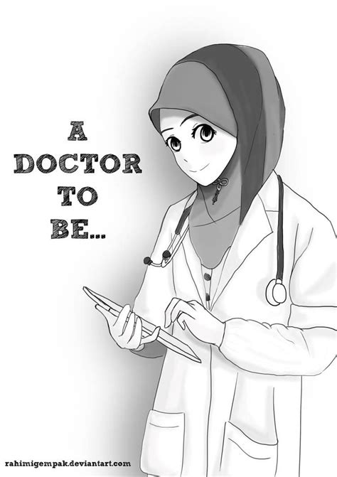 A Doctor To Be By Rahimi Af On Deviantart Medical Wallpaper Doctor Doctor Drawing