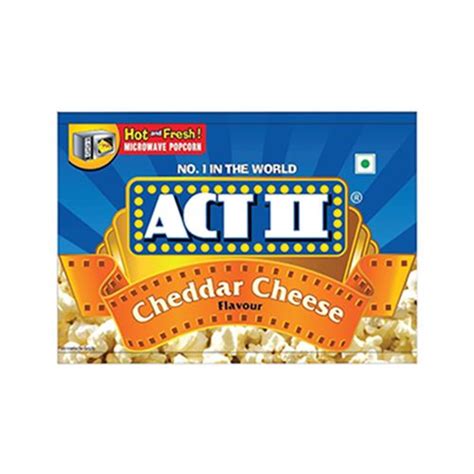 Buy Act Ii Microwave Popcorn Cheddar Cheese 99 Gm Online At The Best Price Bigbasket