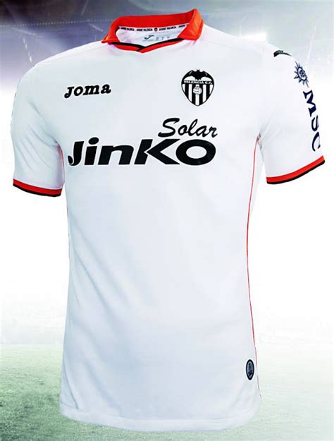 La Camiseta Del Valencia Para La Temporada 2013 2014 Futbolprimera