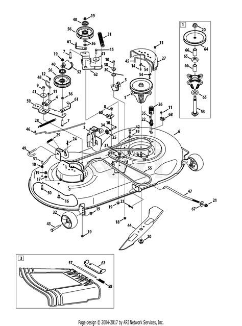 Murray Riding Lawn Mower Deck Parts Diagram Reviewmotors Co