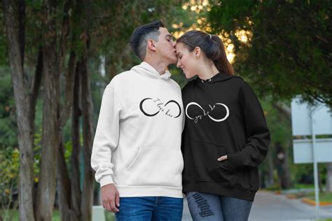 Forever Couple Matching Hoodies For Him And Her Couples Etsy