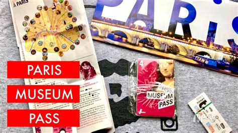 Paris Museum Pass Unboxing Travel Information And Tips Travel Vlog