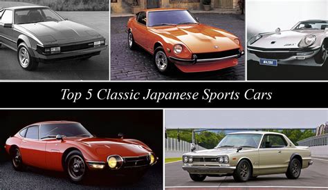 Topspeeds Top 5 Classic Japanese Sports Cars News Top Speed