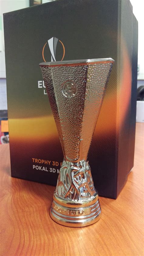 The red devils face villarreal in gdansk as they hope for their first silv… UEFA Europa League 3D Replica Trophy - NFM