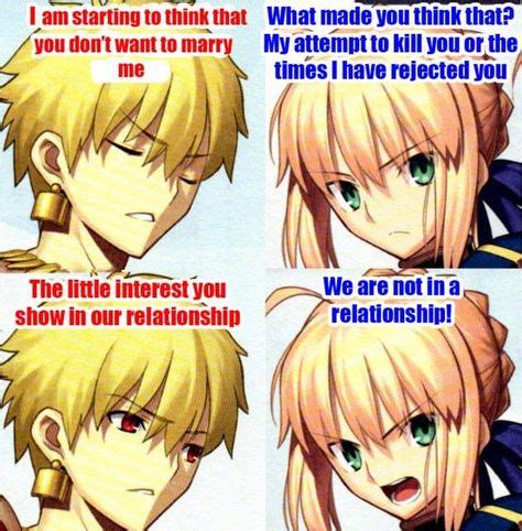 49 Gilgamesh Memes And Quotes Ideas Fate Memes Fate Stay Night