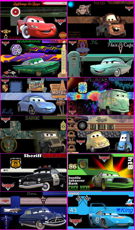 Disney Pixars Cars By Greendrakkon On Deviantart