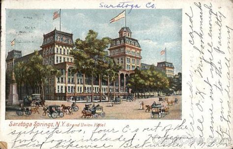 Grand Union Hotel Saratoga Springs New York Saratoga Springs New York