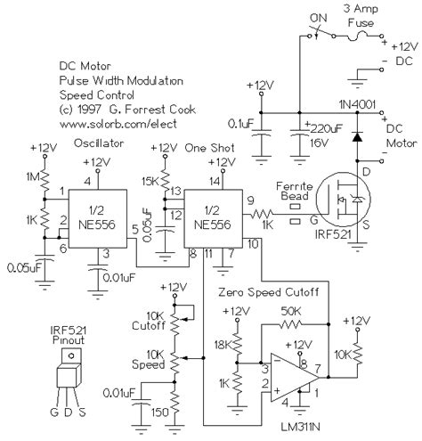 Such type of control is impossible in an ac motor. PWM DC Motor Speed Control · CircuitsArchive