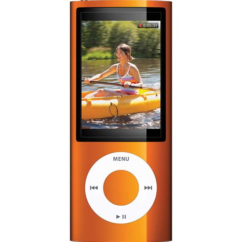 Apple 16gb Ipod Nano Orange Mc072lla Bandh Photo Video