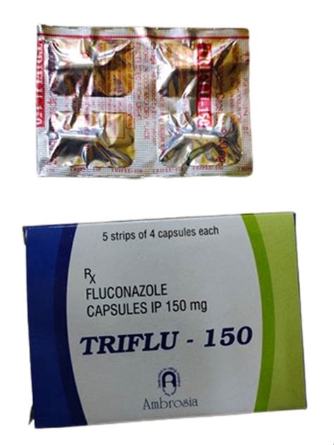 Fluconazole 150 Mg Capsule 5x4 Capsules Prescription At Best Price In