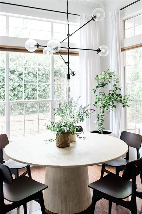 43 Perfect Modern Farmhouse Dining Room Design Ideas Abchomy Round