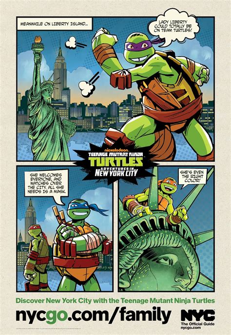 Teenage Mutant Ninja Turtles Announced As New York Citys Official