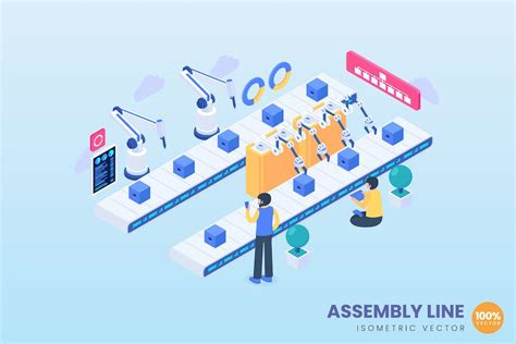 Assembly Line Concept Illustration By Naulicrea On Envato Elements