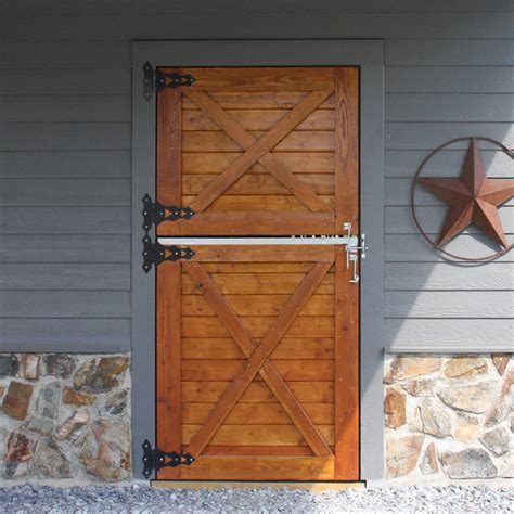 Large Traditional Dutch Door With Hardware Barn Pros
