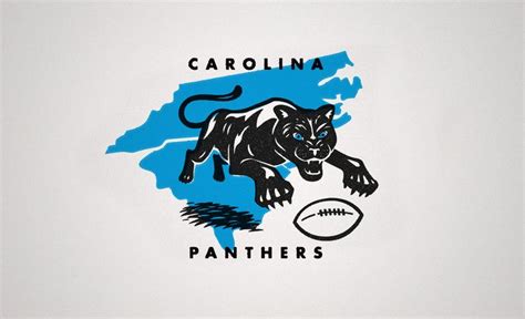 Matt Stevens Imagines The 1955 Carolina Panthers Graphic Design