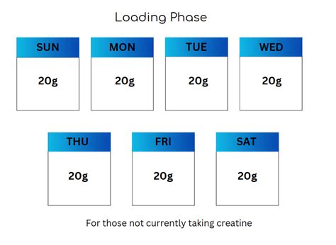 Creatine Loading Phase Blog