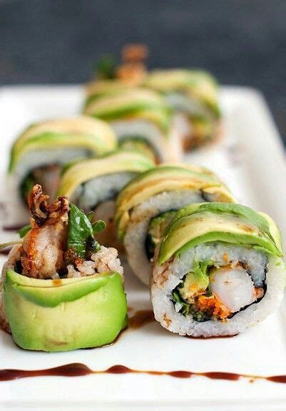 Sushi Avocado Shrimp Roll Recipes