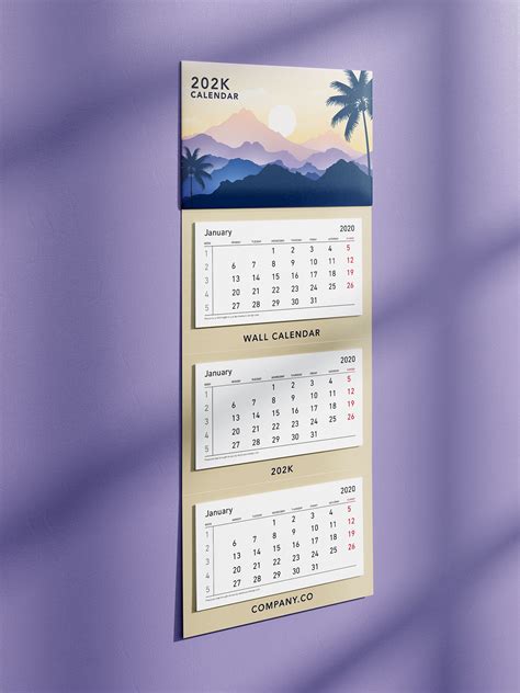 3 Month Wall Calendar 2024 Cassey Linell