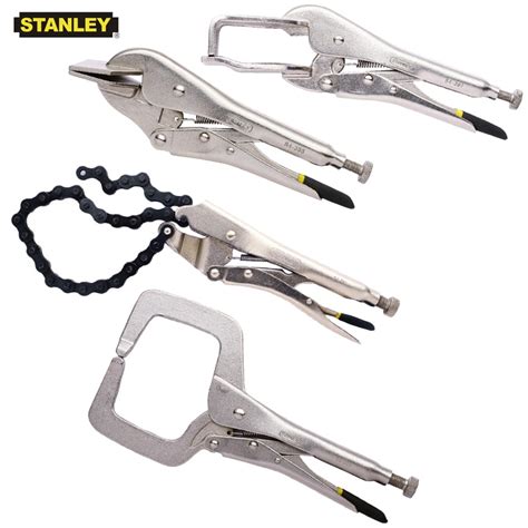 Stanley 1pcs 9 Welding Locking Pliers 8sheet Metal Locking Plier 11