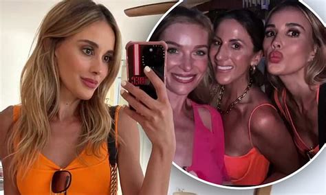 Afl Wag Bec Judd Shows Off Her Ripped Abs In A Revealing Two Piece Outfit As She Shows Off Her