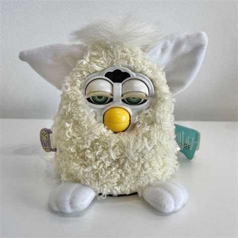Rare White Furby Baby Year 1998 Hobbies And Toys Collectibles