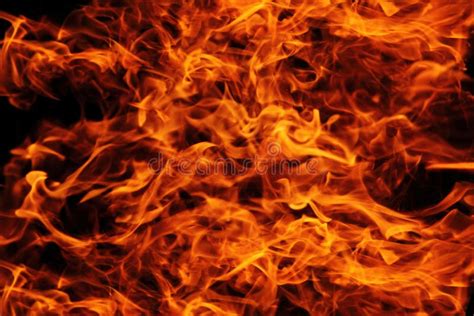 Orange Fire Background Stock Image Image Of Fireplace 78304383