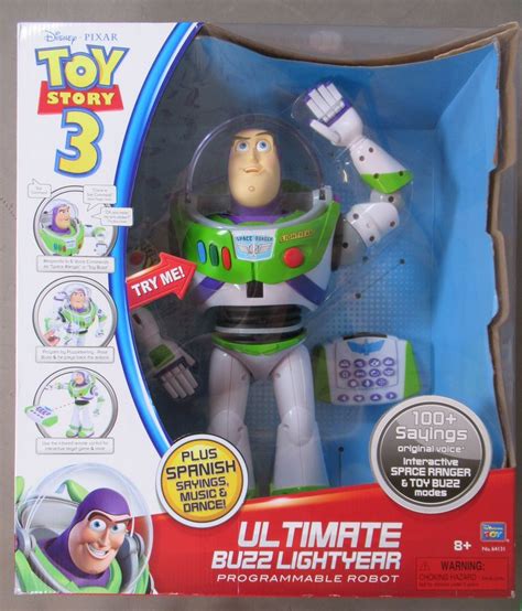 Boneco Buzz Lightyear Gigante Ultimate Programmable Robot Toy Story