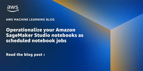 Operationalize your Amazon SageMaker Studio notebooks as scheduled