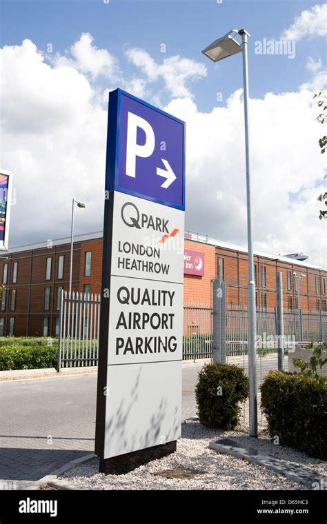 Q Park Car Park Heathrow London England Stock Photo Alamy