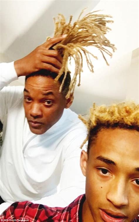 He sets out to give her an entire life in the last year she has left. Will Smith chops off Jaden's dreadlocks for Life in a Year | Daily Mail Online