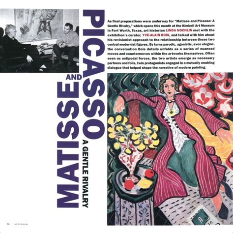 Matisse And Picasso A Gentle Rivalry