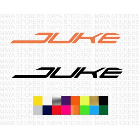 Ktm Duke Logo Stickers In Custom Colors And Sizes