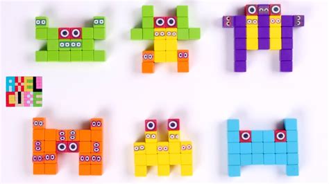 Numberblock Space Aliens Made Of Pixio Magnetic Cubes Diy Crafts Fan