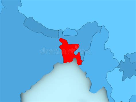 Bangladesh Political Map Stock Illustrations Vecteurs And Clipart