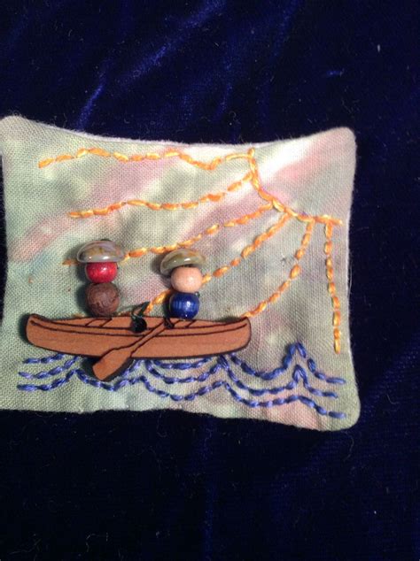 Kayak Anyone Pin Brooch By Euthymicthreads On Etsy Etsy Handmade