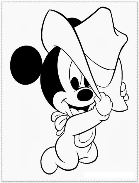 Disney mickey mouse and friends. Baby Mickey Mouse Coloring Pages | Mickey mouse coloring ...