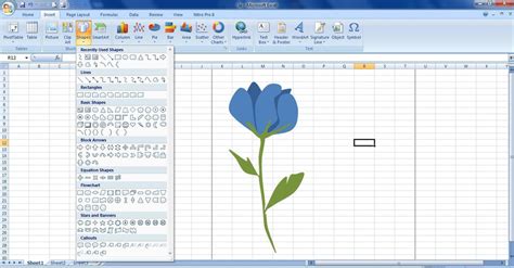 Drawing On Excel By Rose154hvn On Deviantart