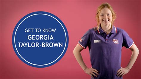 Georgia had at least 1 relationship in the past. Get to Know Georgia Taylor-Brown - YouTube