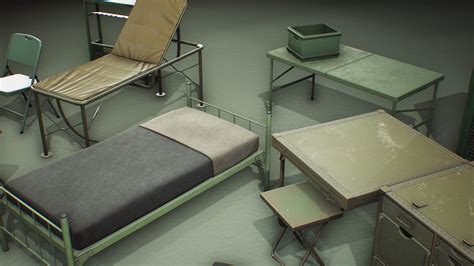 Military Supplies Vol4 Furniture In Props Ue Marketplace