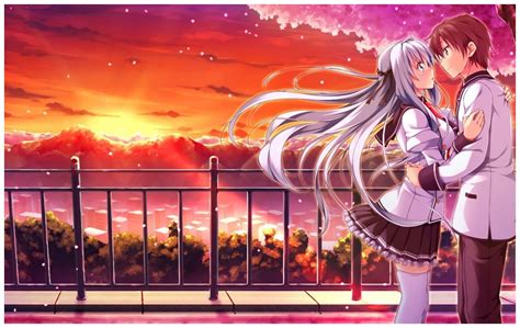 We present you our collection of desktop wallpaper theme: 76+ Romantic Anime Wallpapers on WallpaperSafari