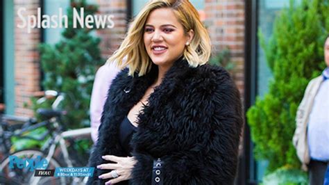 pregnant khloé kardashian steps out in n y c to film keeping up after reported 150 million deal