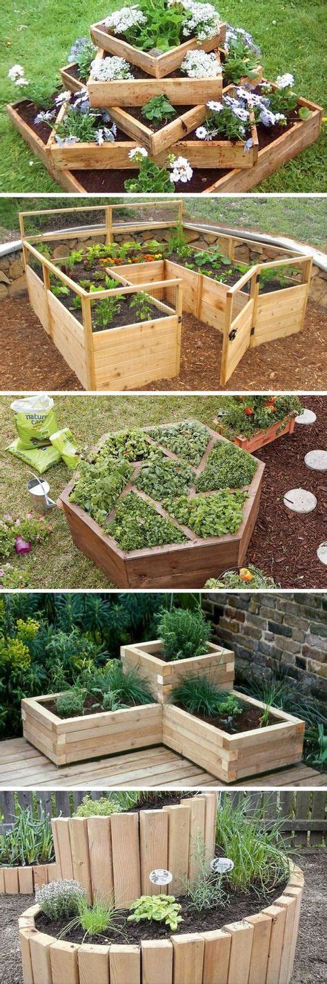 Raised garden bed building instructions. Uniquely Shaped Raised Bed Gardens That Will Leave You ...