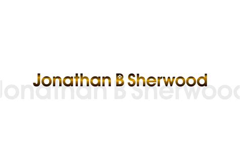 Elegant Professional Logo Design For Jonathan B Sherwood By Rzk