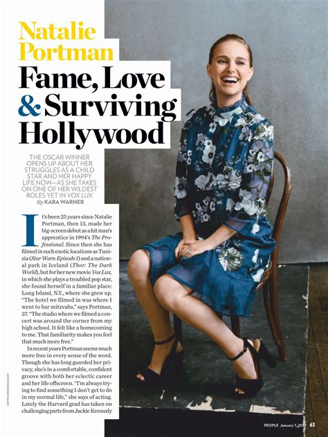 Natalie Portman In People Magazine January 2019 Hawtcelebs