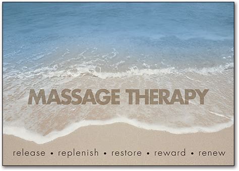 massage therapy beach postcard smartpractice chiropractic